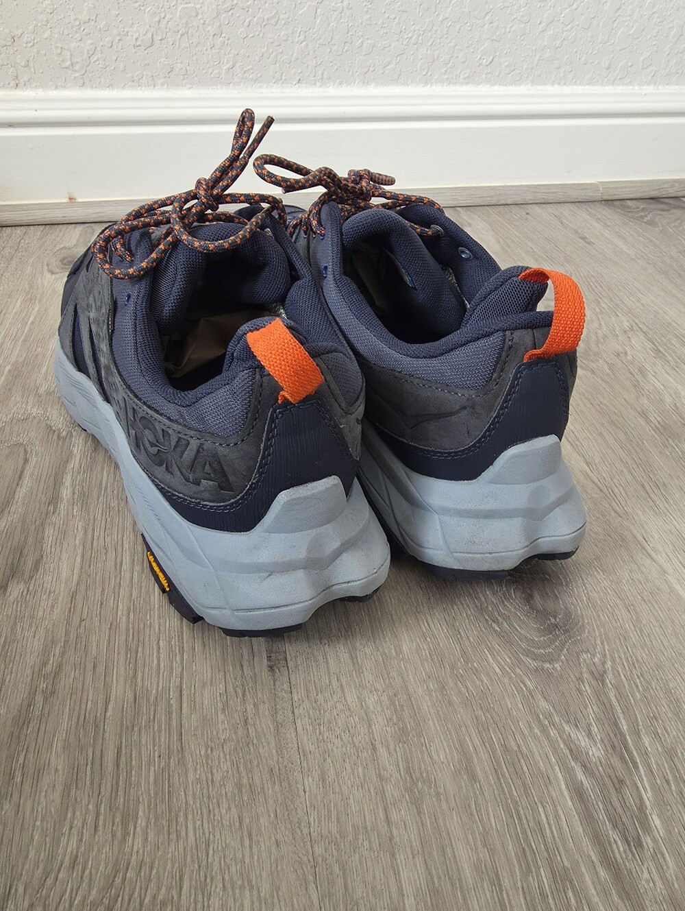 Hoka One One Anacapa Low GTX Gore-Tex Outer Space Blue Navy Hiking Shoe Men 12 D - Picture 4 of 7